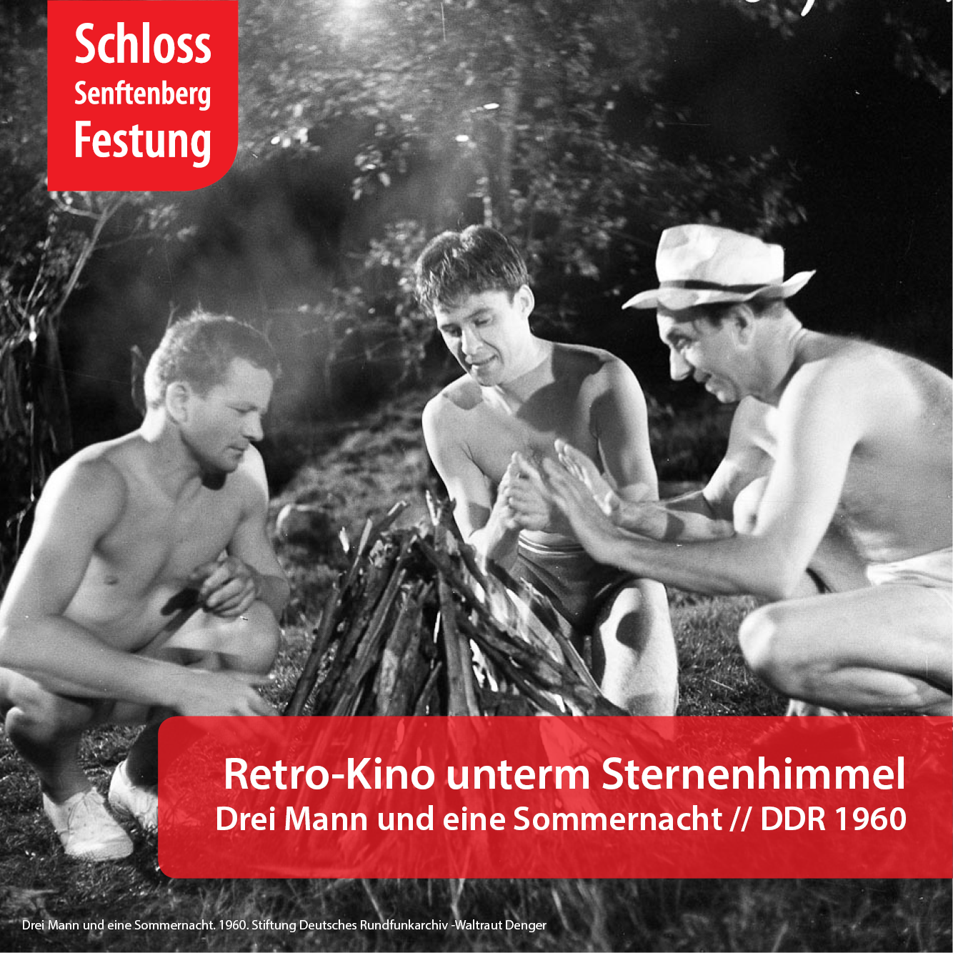 Kino Senftenberg_ Drei Mann und eine Sommernacht. 1960. Stiftung Deutsches Rundfunkarchiv -Waltraut Denger