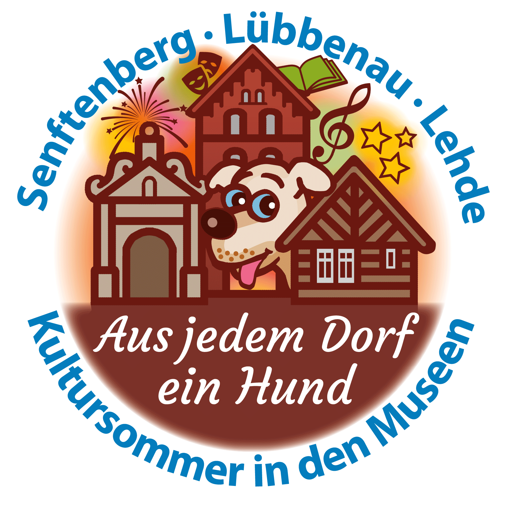 Kultursommer - Aus jedem Dorf ein Hund, Illustration: Sönke Hollstein