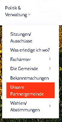 Menue-Unterthema