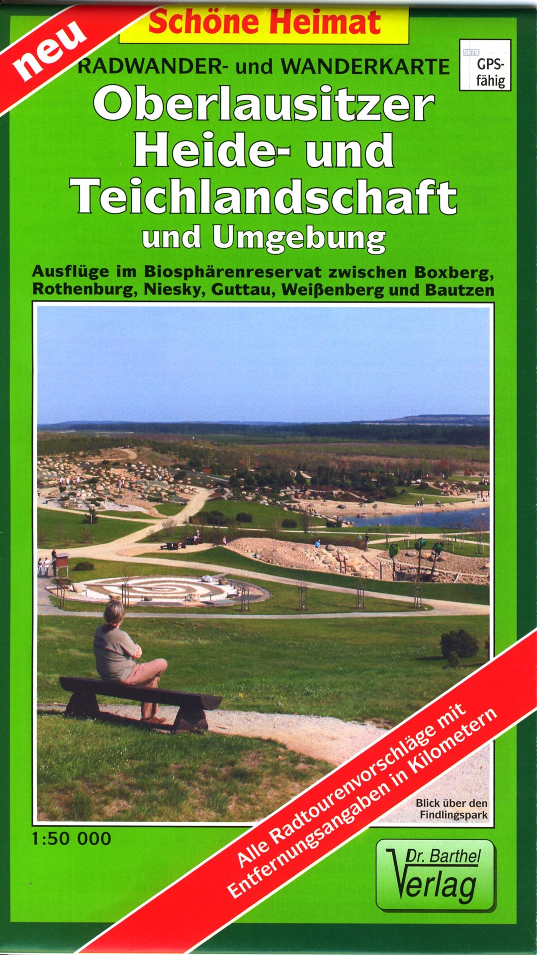 Karte 1- 50000 Oberl. Heide- u. Teichlandschaft u. Umgebung