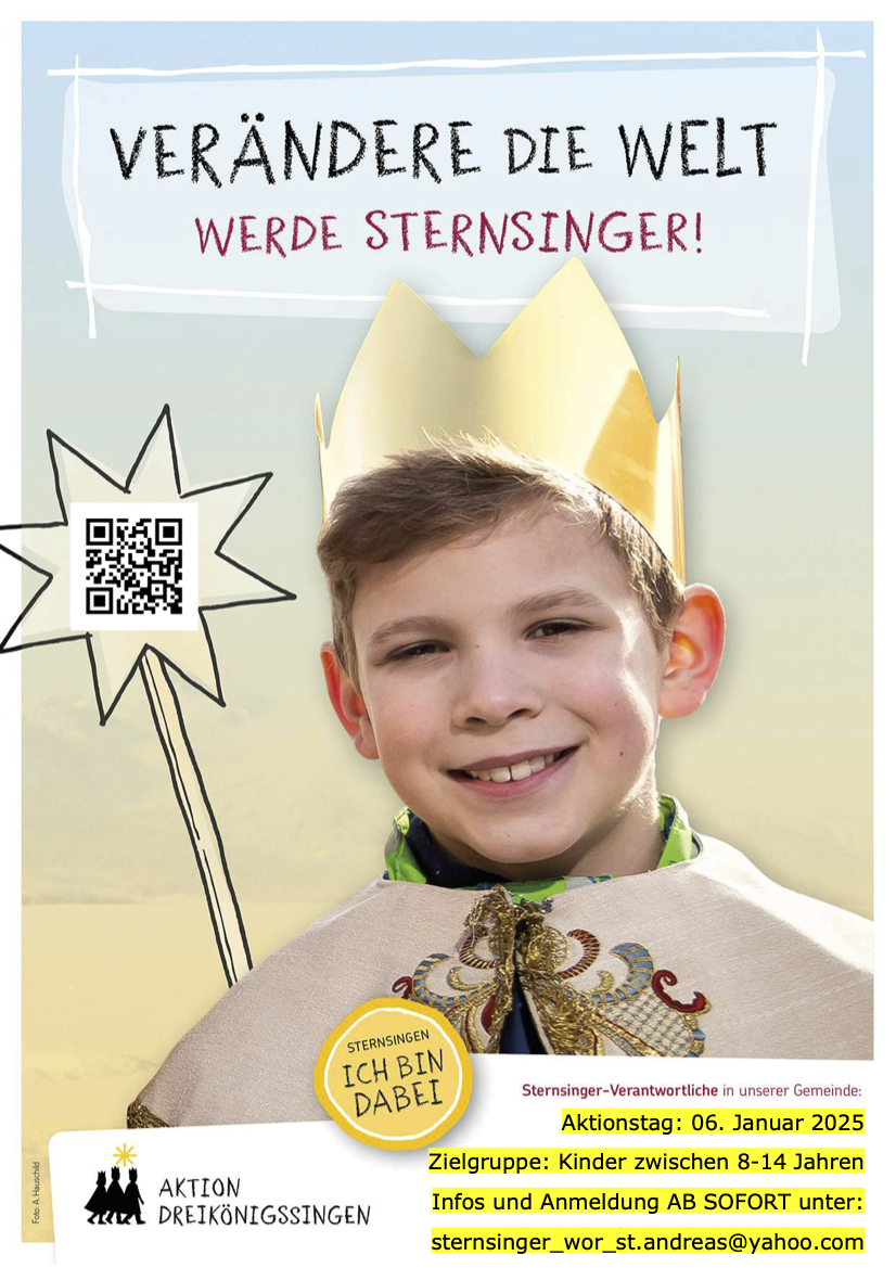 werde Sternsinger 2025