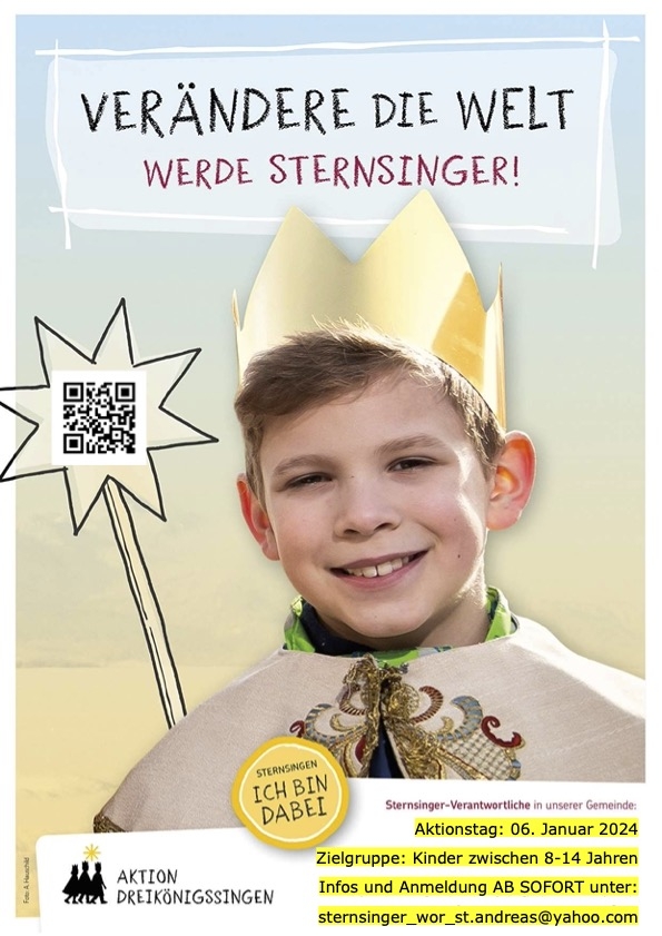 werde Sternsinger 2024