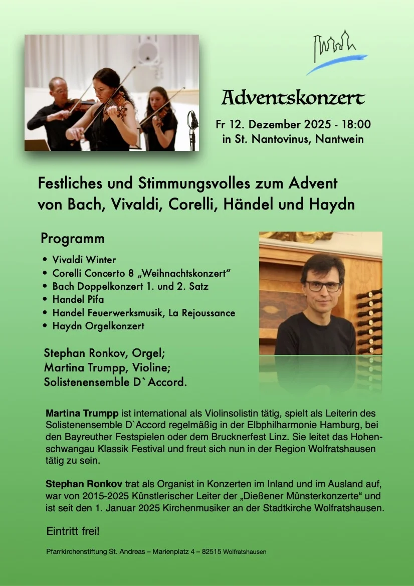 Adventskonzert in St.Nantovinus