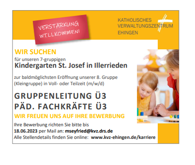Stellenausschreibung 05/23