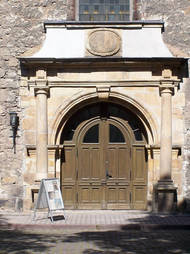 2004: Portal der Augustinerkirche