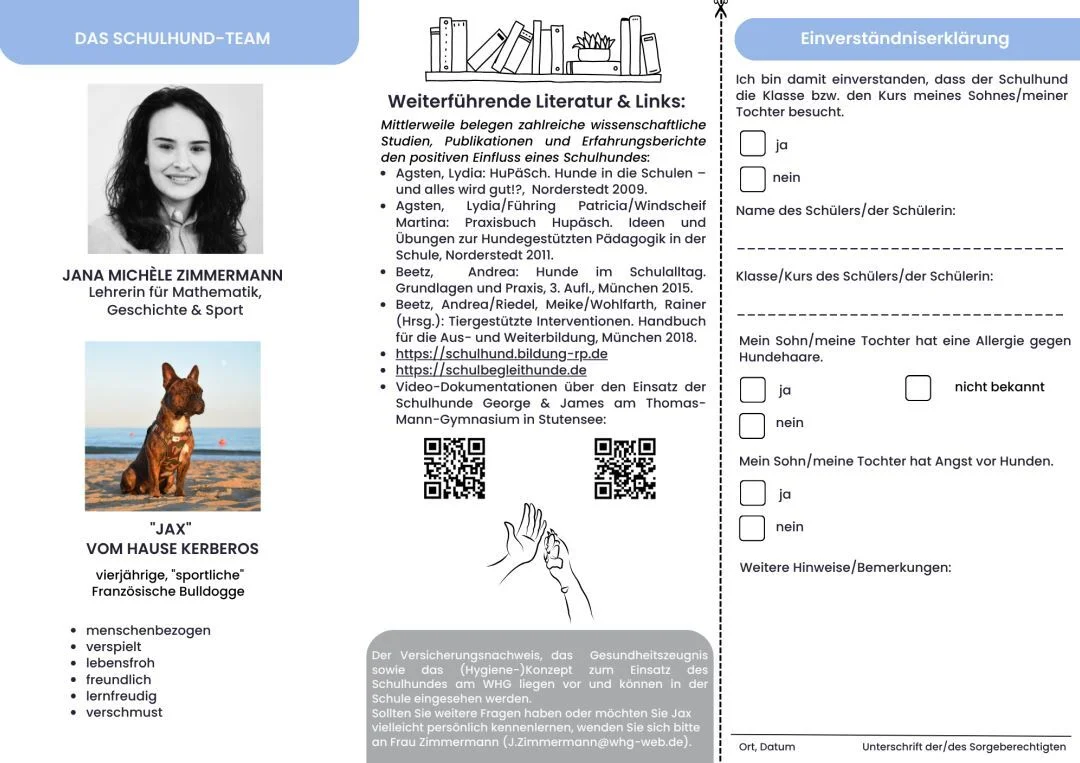 Informationsbroschüre Schulhund Jax-Seite 2