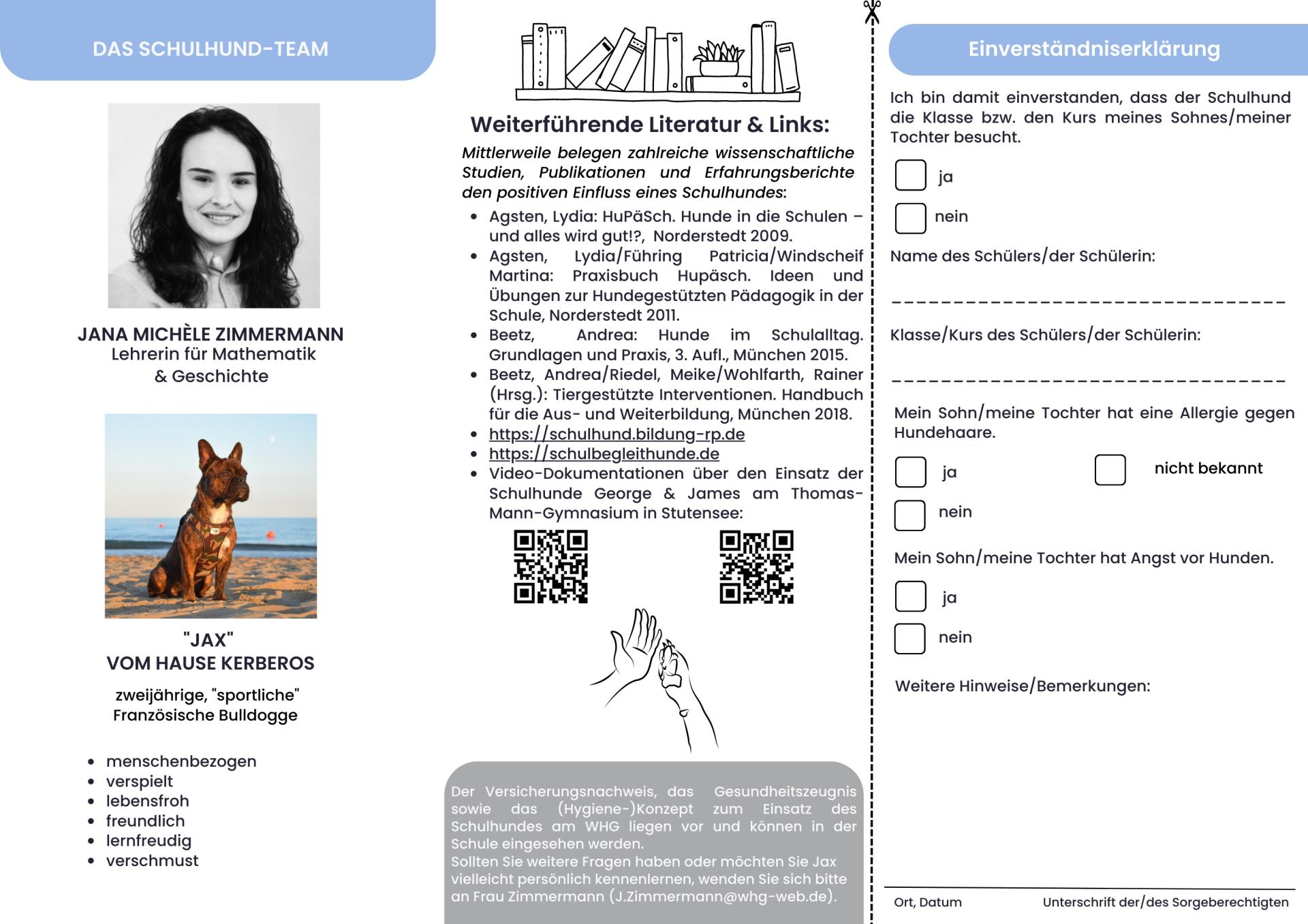 Informationsbrochüre Schulhund Jax-Seite 2