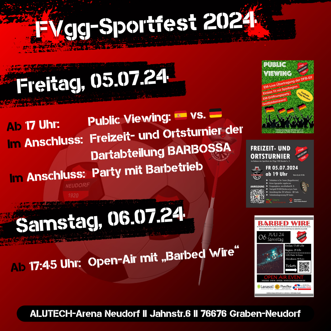 Sportfest 2024 Programm