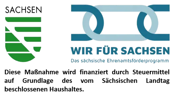 Förderhinweis "Wir für Sachsen"