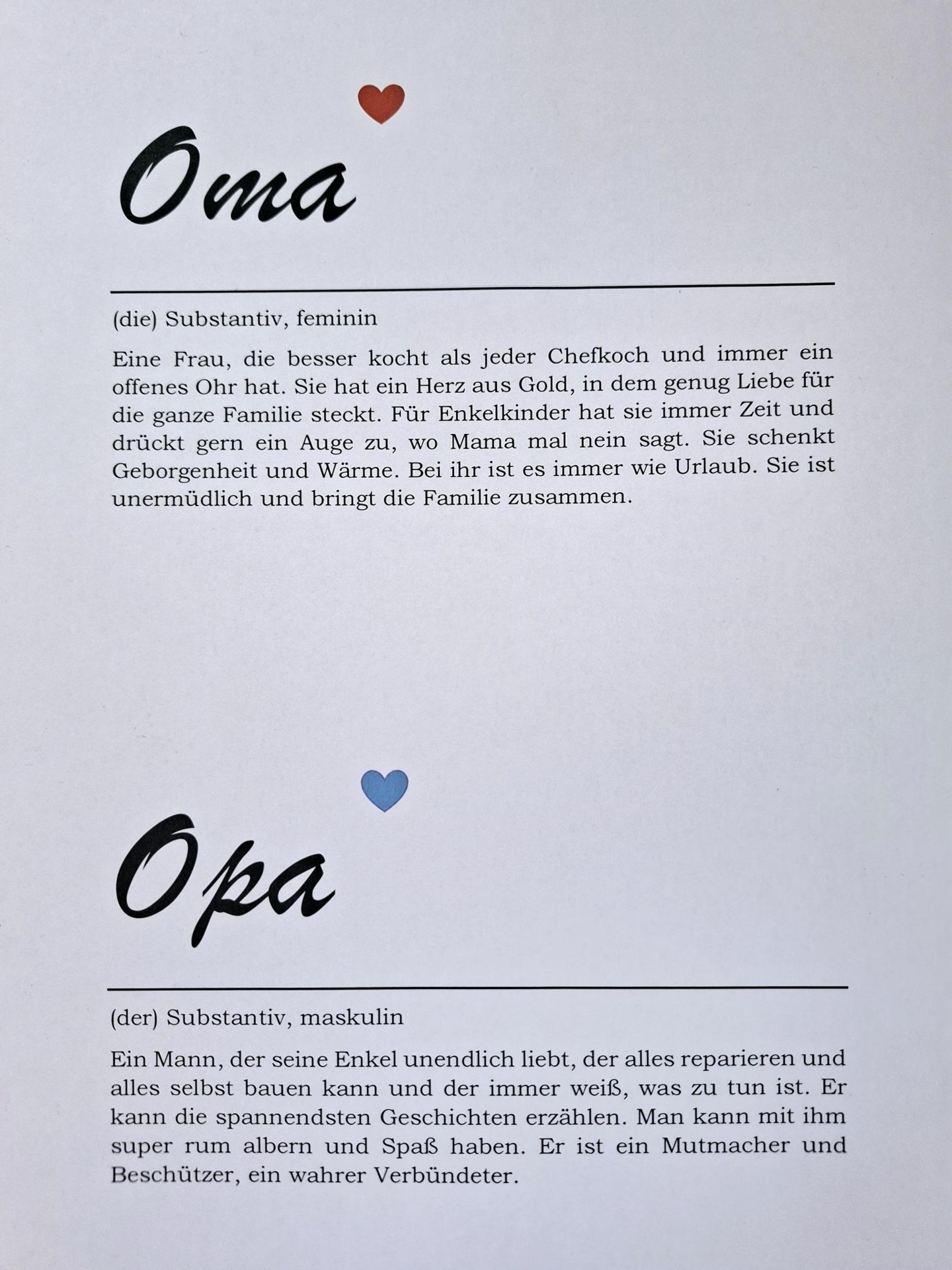 Oma Opa Tag