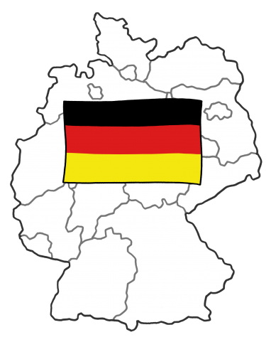 Deutschland skizziert