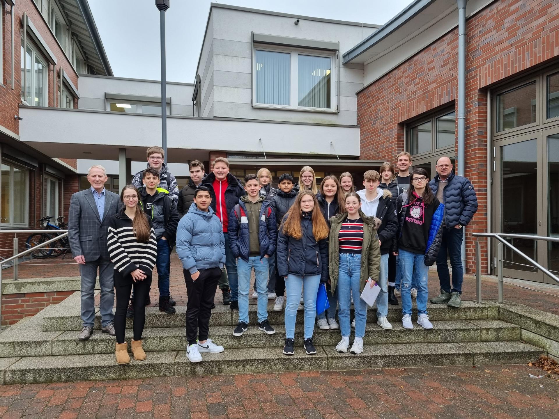 Marienschüler*innen bei der "Woche der Berufsausbildung und Eignungsorientierung" - Gemeinde Goldestedt