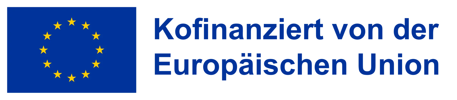 Unionslogo mit dem Hinweis „Kofinanziert von der Europäischen Union“