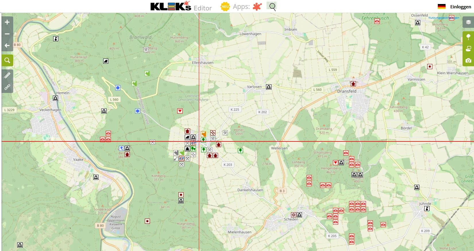 Karte KLEKs-Wiki