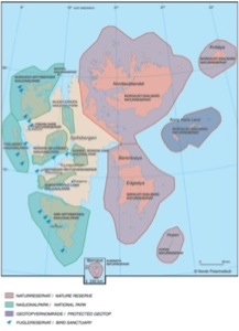 Protected areas on Svalbard