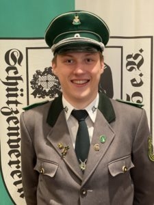Offizier der 1. Fahne,  Louis Steinhausen