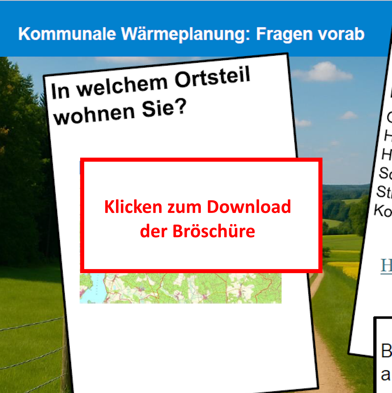 Bröschüre Kommunale Wärewende