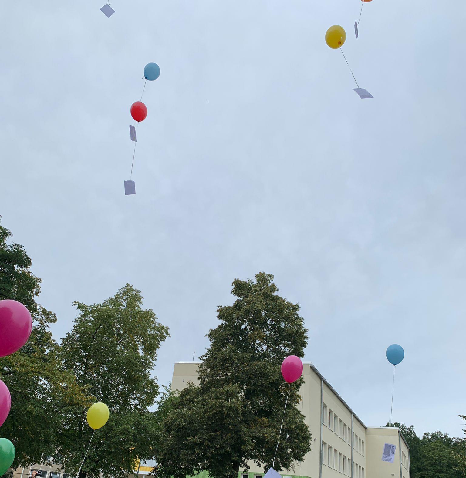 Ballons fliegen