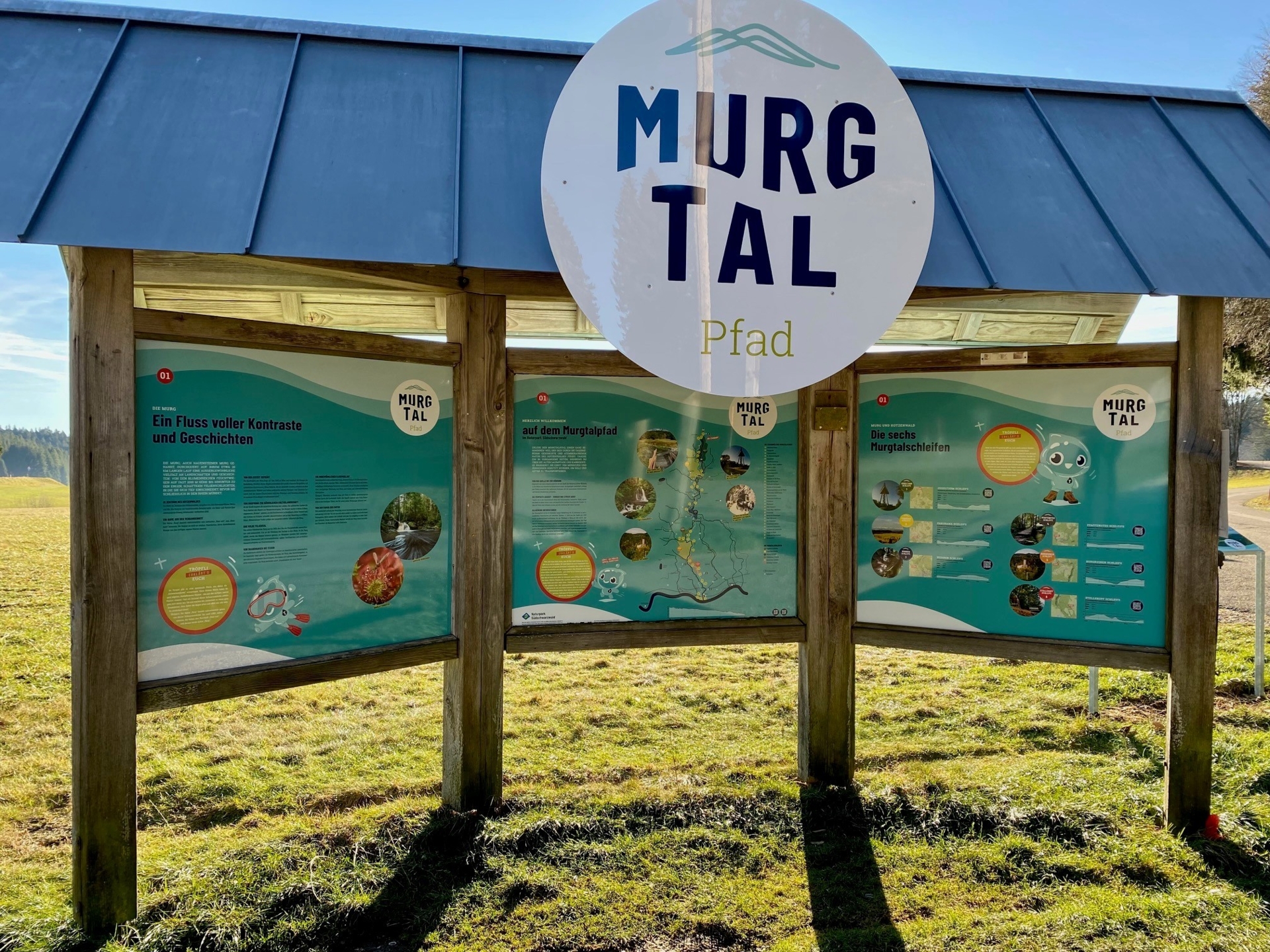 Murgtalpfad Steinernes Kreuz Wanderparkplatz Herrischried