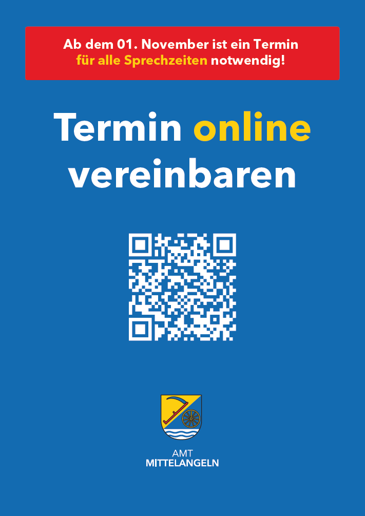 Ab 01.11.2024 Termine für alle Sprechzeiten notwendig!