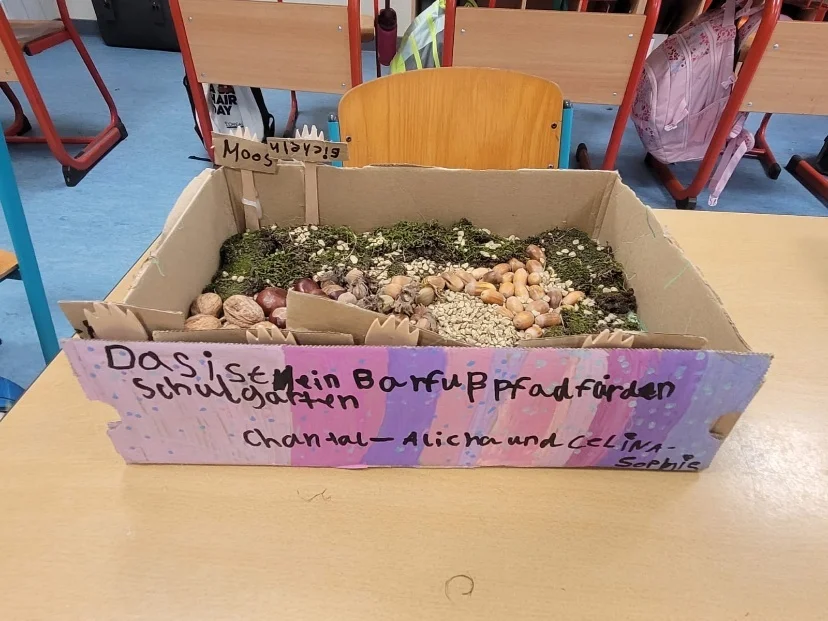 Ein Barfußpfad