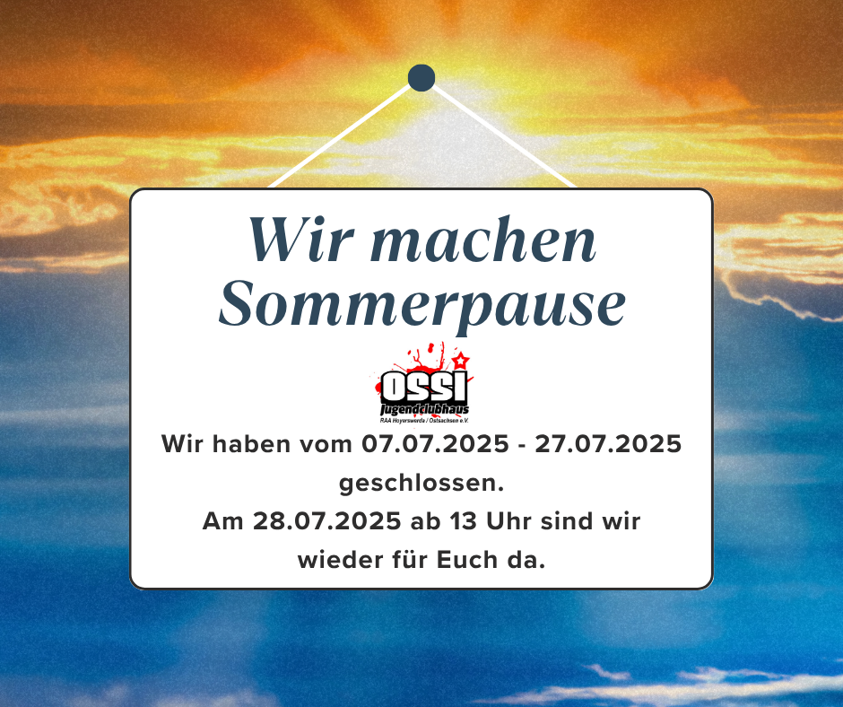 Sommerpause