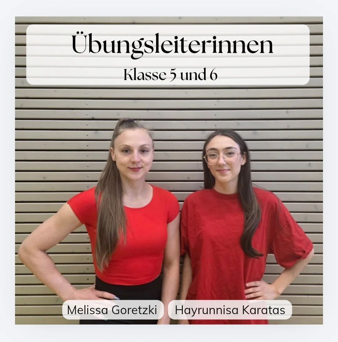 Portrait von den Übungsleiterinnen Melissa Goretzki und Hayrunnisa Karatas