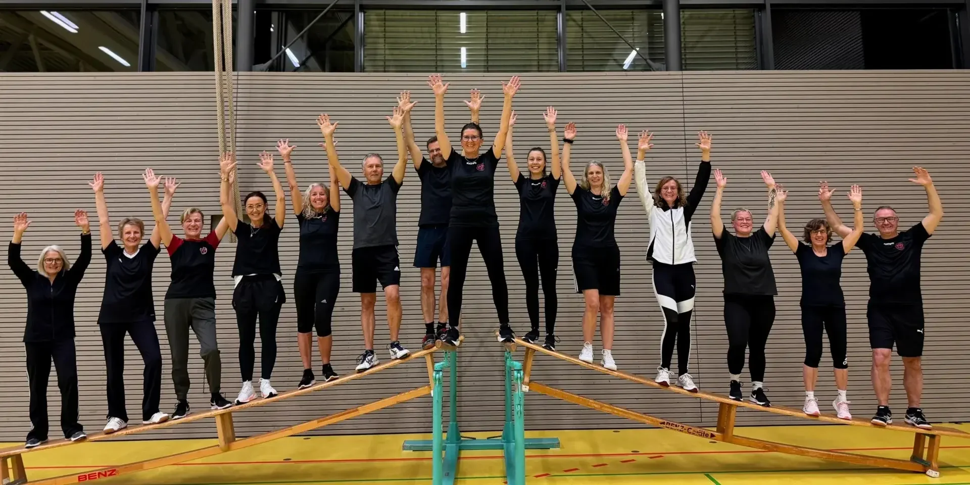 Gruppenfoto der Sparte +fit&fun