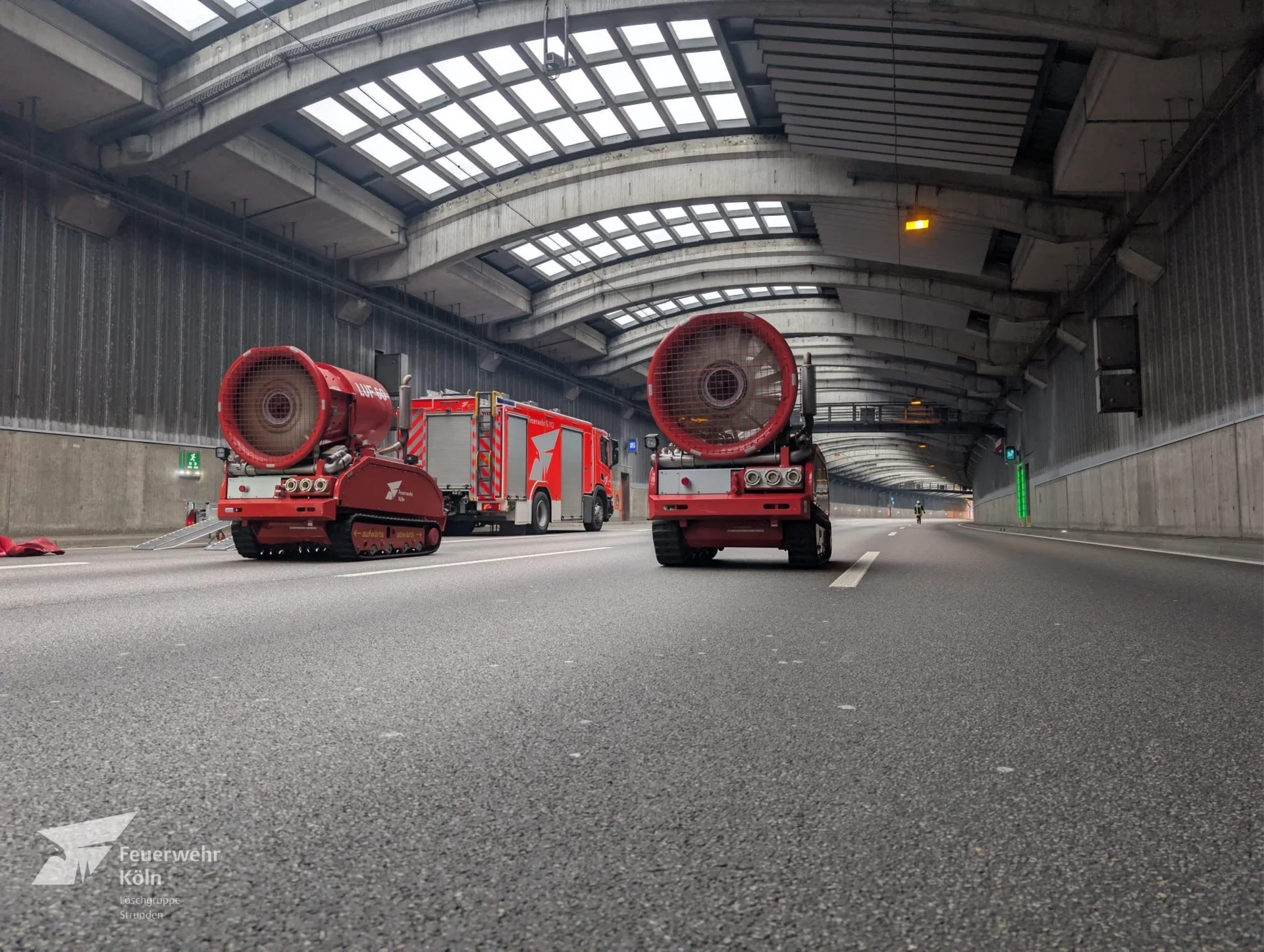 2026-04-02 - Feuer Tunnel - Tunnel Lövenich