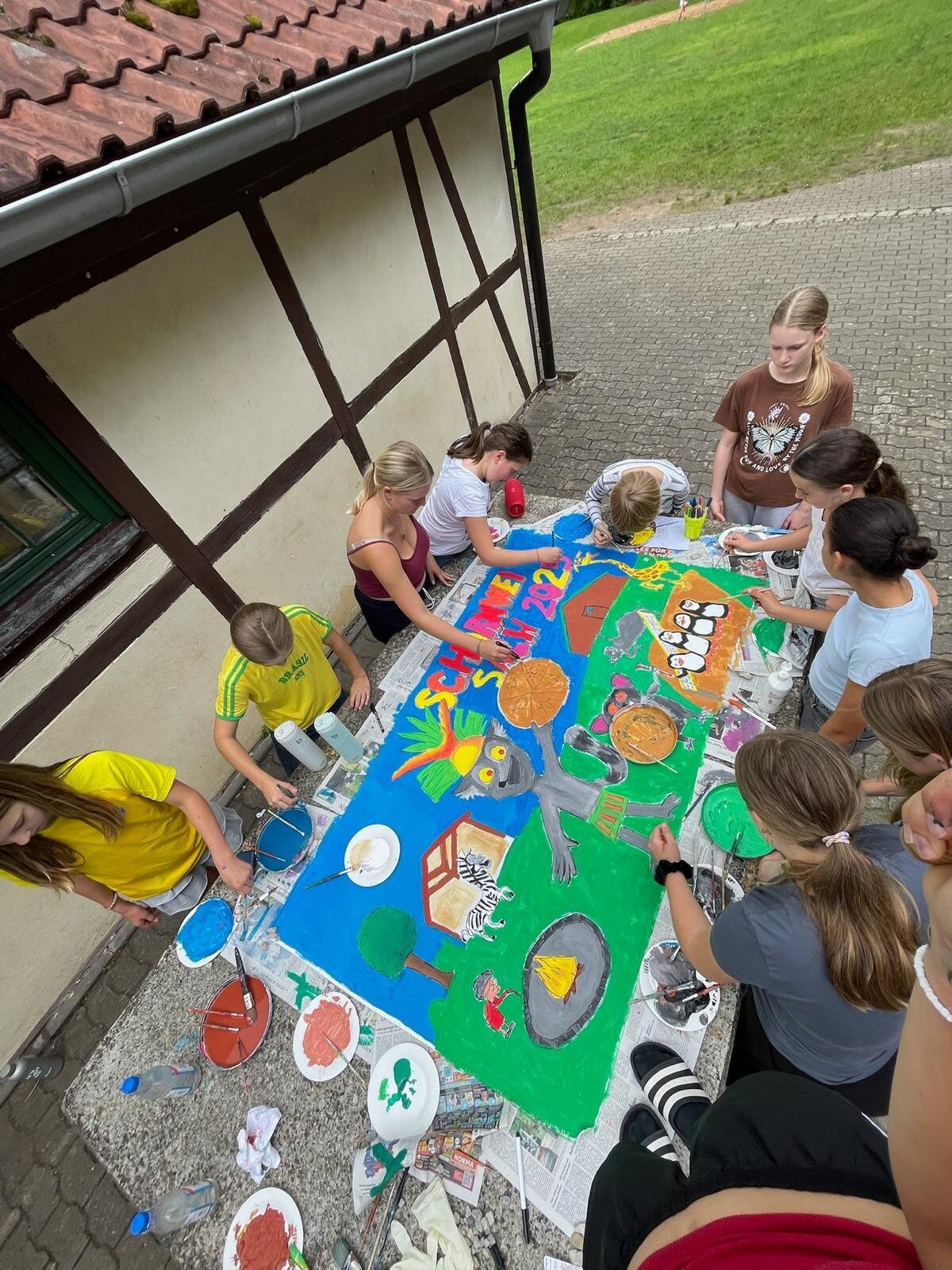 Malen in Schornweisach