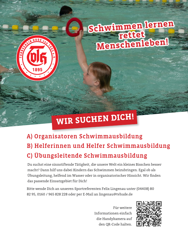 Anzeige Engagierte Schwimmen