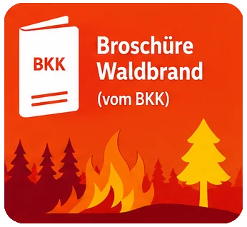 Broschüre - Waldbrand