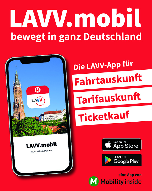 LAVV.mobil App Landshuter Verkehrsverbund
