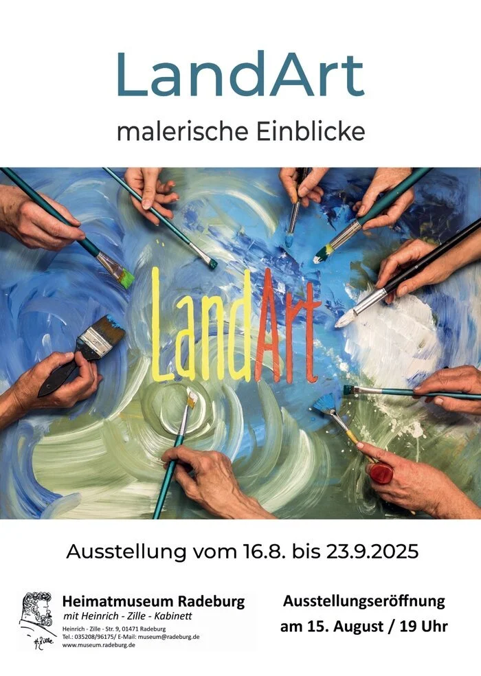Beendete Sonderausstellung "Malerische Einblicke - 20 Jahre LandArt"