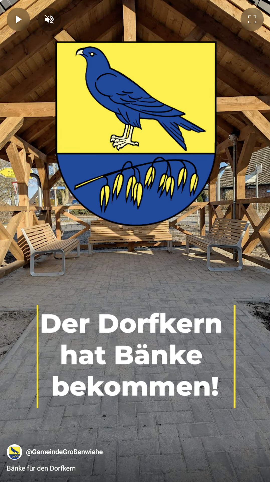 Neue Bänke Start