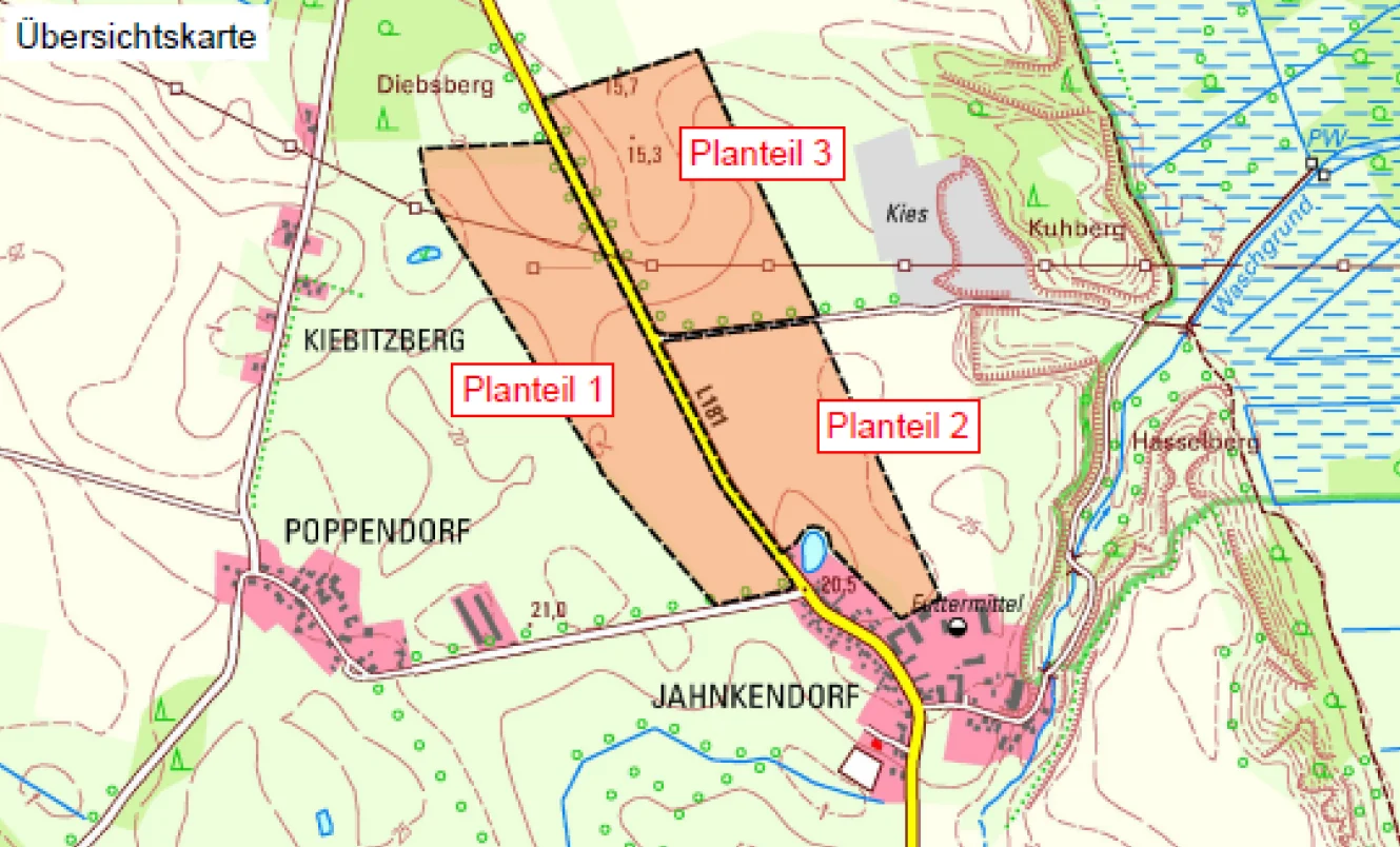 Bild - Vorhabenbezogener Bebauungsplans Nr. 14 "AGRI-PV-Anlage Jahnkendorf"