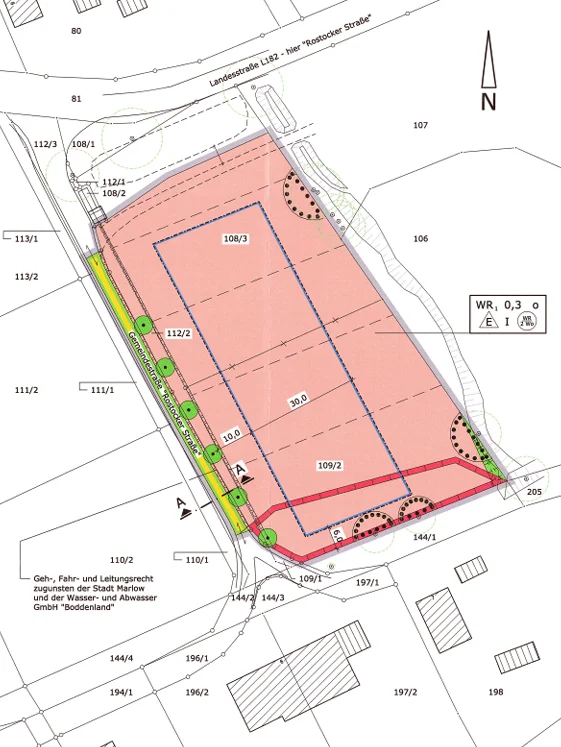 Bebauungsplan Nr. 23 Wohnbebauung "Rostocker Straße" - rechtskräftig mit Ablauf des 20.12.2019