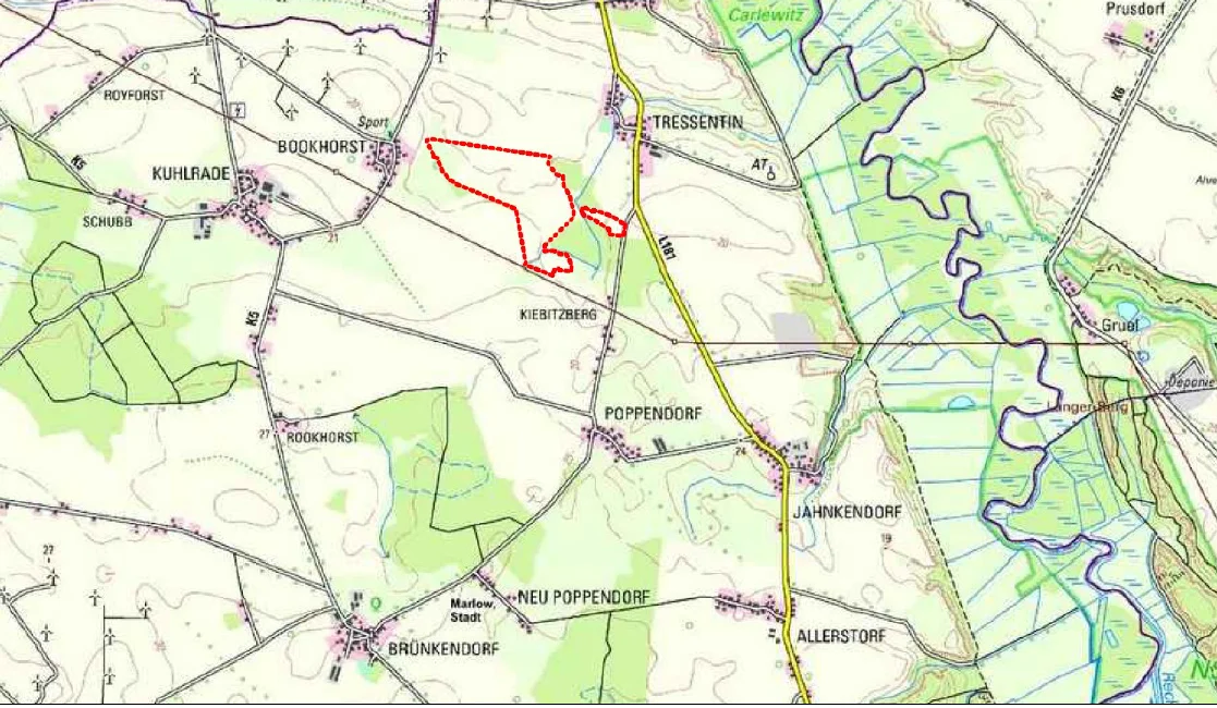8. Änderung des Flächennutzungsplanes (im Parallelverfahren zum Vorhabenbezogenen B-Plan Nr. 30 Sondergebiet "Solarpark Tressentin (Süd)")