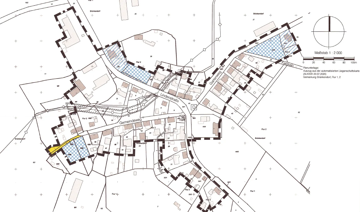Innenbereichssatzung Brünkendorf - rechtskräftig mit Ablauf des 20.04.2021