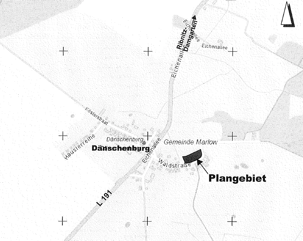 Bebauungsplan Nr. 17 Wohngebiet "Walddstraße" im OT Dänschenburg - rechtskräftig mit Ablauf des 30.06.2015