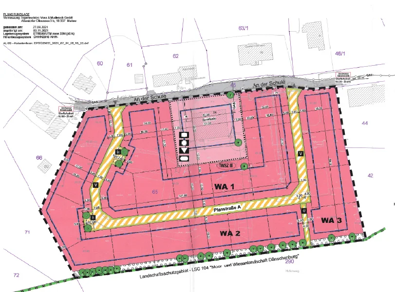 Bebauungsplan Nr. 27 "An der Schule" Ortsteil Gresenhorst - rechtskräftig mit Ablauf des 22.12.2022
