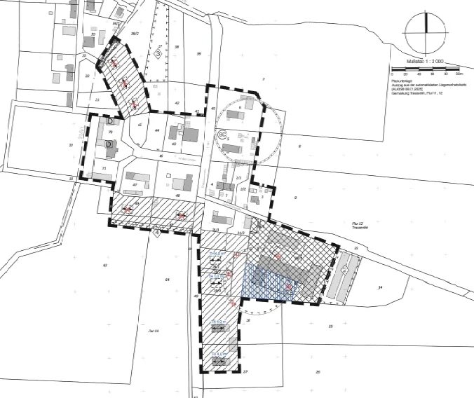 1. Änderung der Innenbereichssatzung Chausseestraße - rechtskräftig mit Ablauf des 18.11.2025
