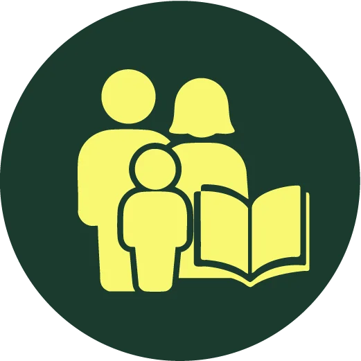 Piktogramm - Familie & Bildung