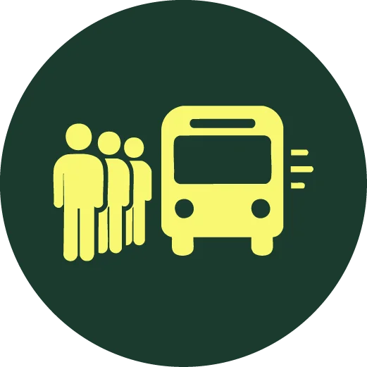 Piktogramm - Mobilität & Gemeinschaft