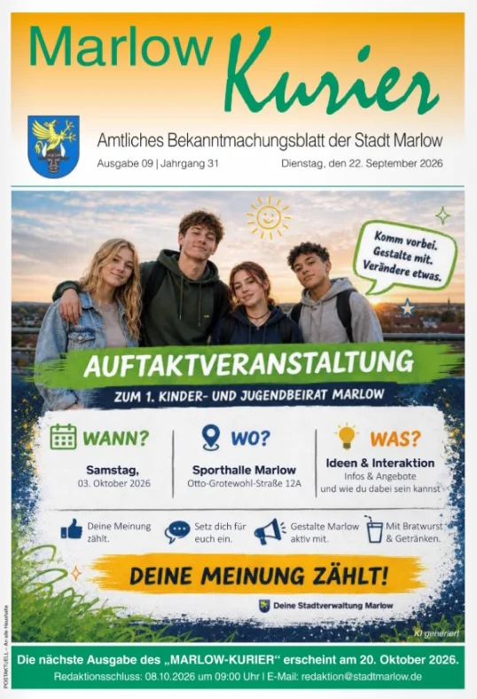 September-Ausgabe Cover