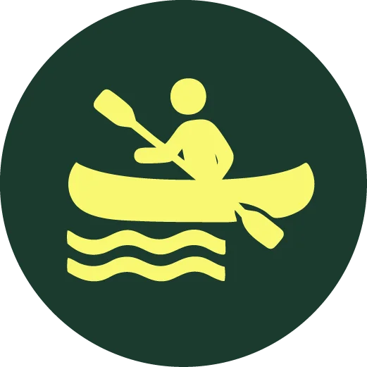 Wasserwanderrastplatz Piktogramm