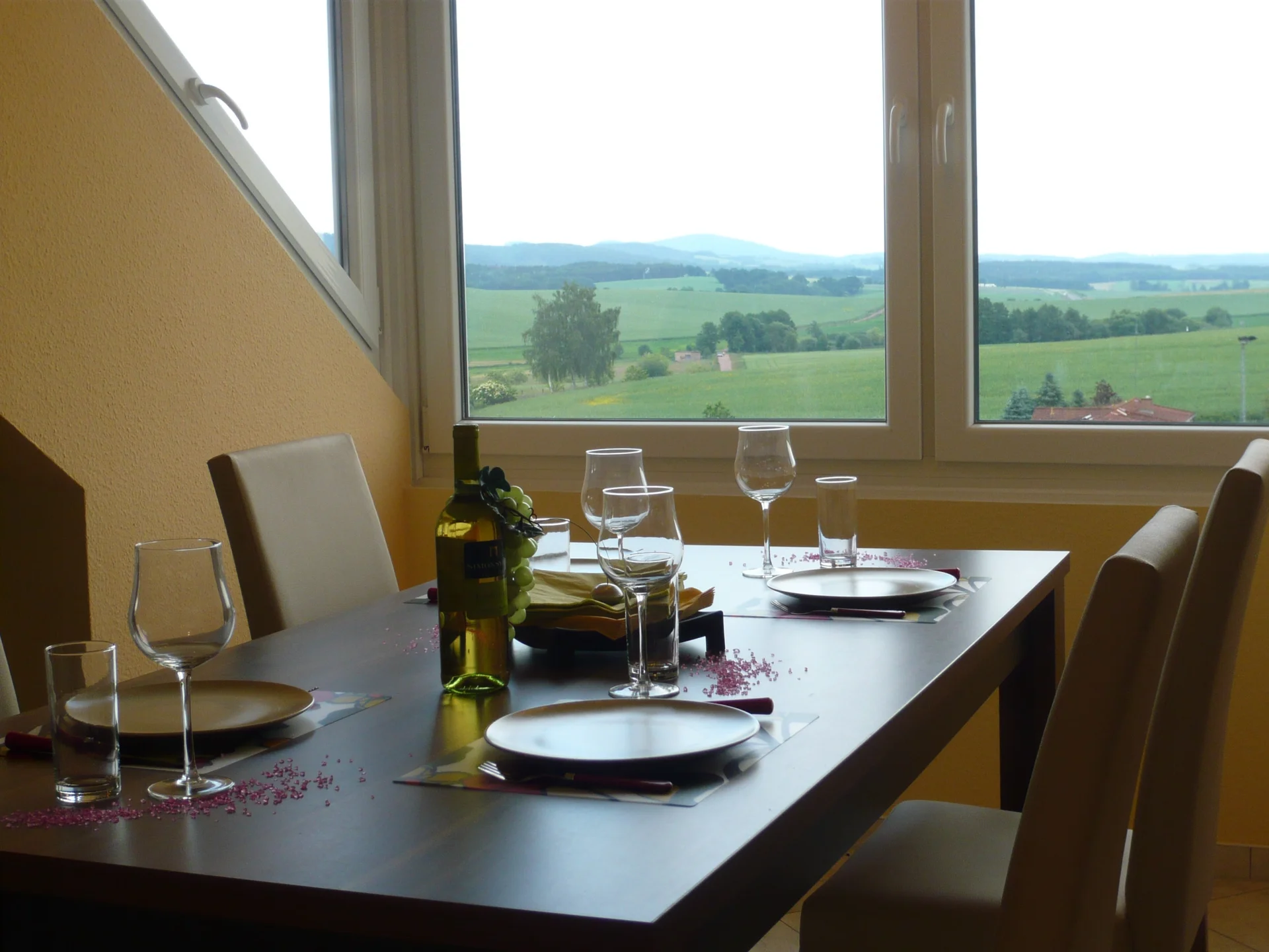 Ausblick Ferienwohnung