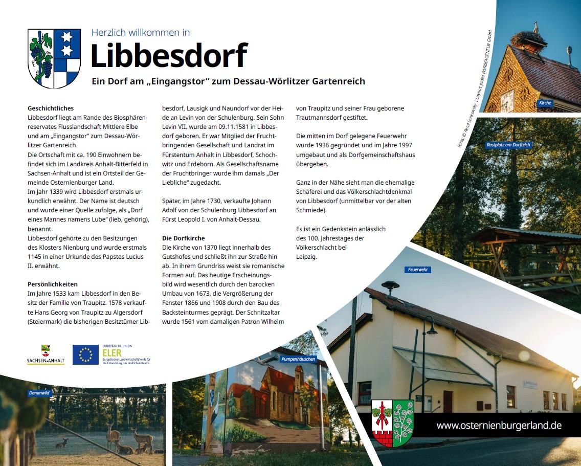 Tourismusschild Libbesdorf