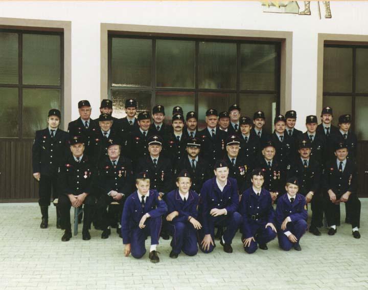 Mannschaft Wasenweiler 1990