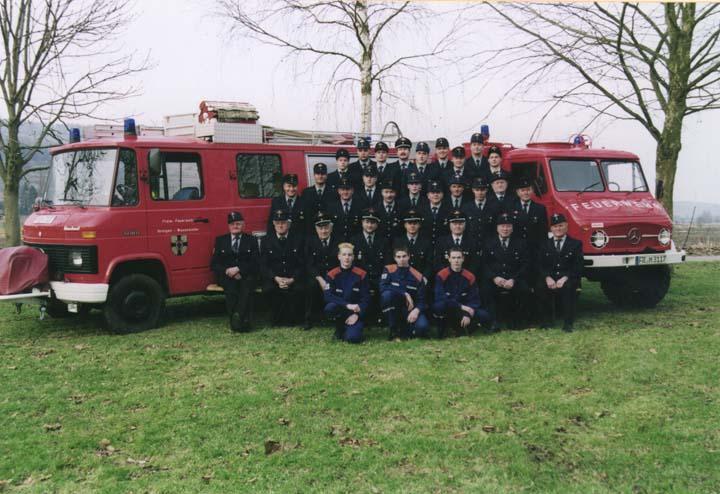 Mannschaft Wasenweiler 2002